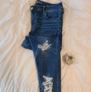 American Eagle Distressed Denim